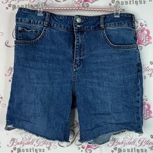 Pilcro and the Letterpress shorts denim long style Jean Shorts Anthropologie